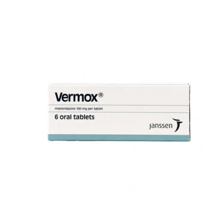 Vermox 100mg 6 Tablets
