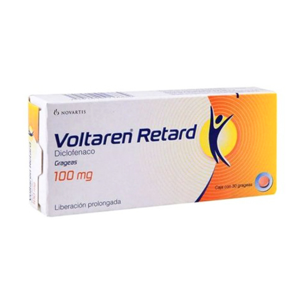 VOLTAREN RETARED 100MG 30 TABLETS