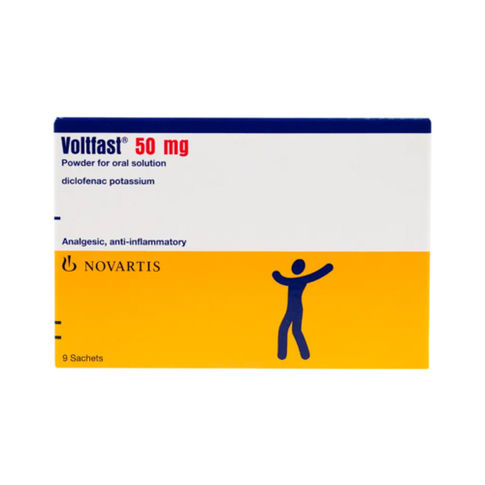 Voltfast 50mg 9 Sachets