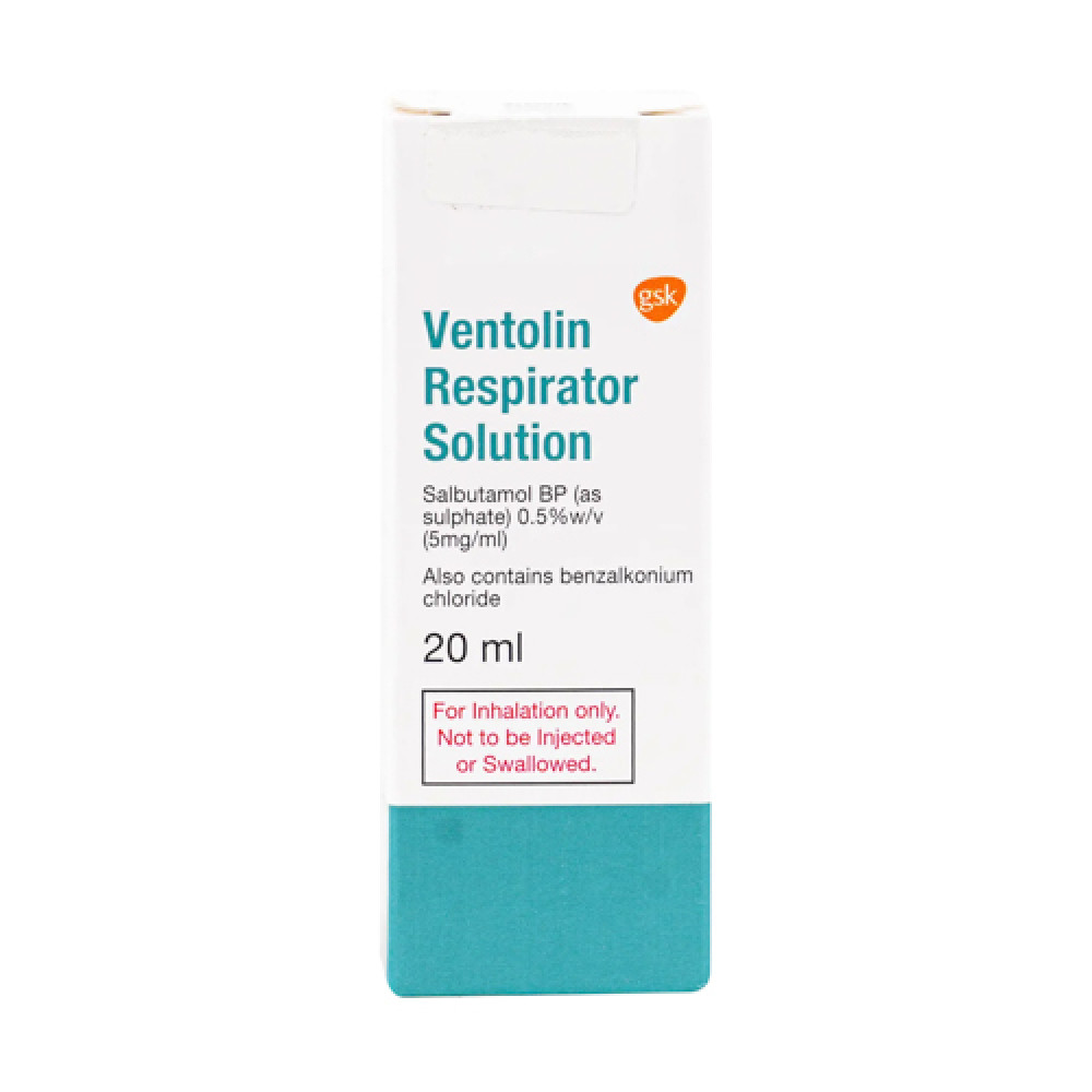 Ventolin Respirator Solution 20ml