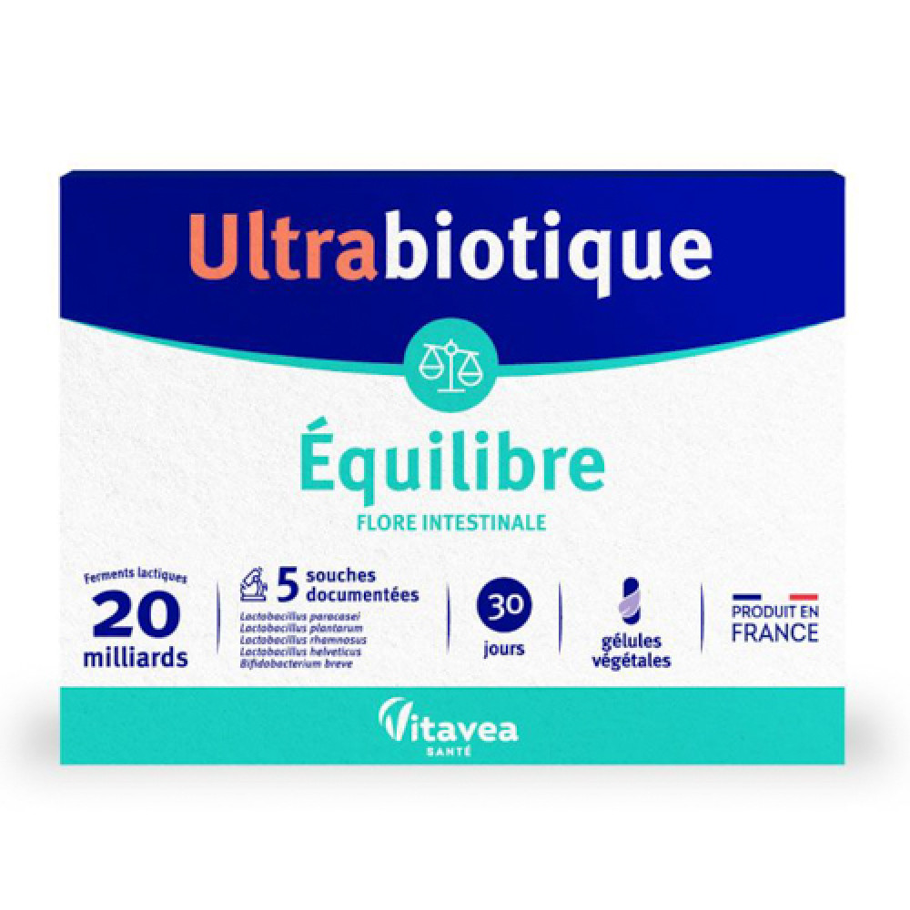 Vitavea Ultrabiotique Balance 30 Capsules