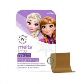 Wellbeing Melts Into Kids Multi Vitamins 30 Strips - Girl (Tropical Berries)