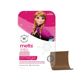 Wellbeing Melts Into Kids Vital Omega 30 Strips - Girl (Strawberry Mint)