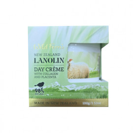Wild Ferns-Lanolin Day Creme with Collagen & Placenta 100gm