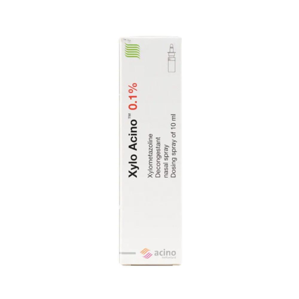 Xylo-Acino 0.1% Nasal Spray 10ml 