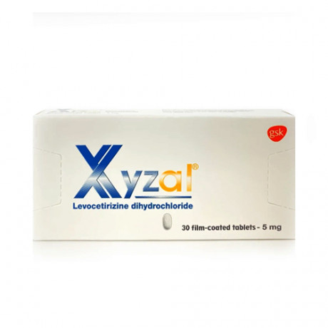 Xyzal 5mg 30 Tablets