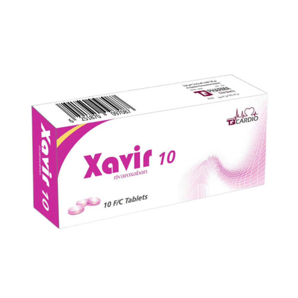 Xavir 10mg FC 10 Tablets