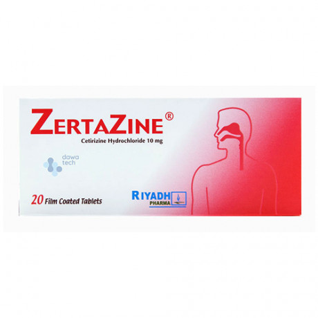 Zertazine 10mg 20 Tablets