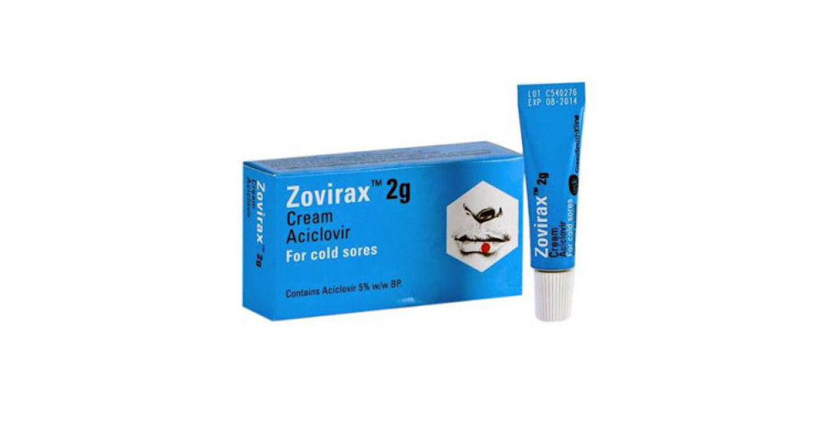 Novirax Zovirax 5% Cream 2gm