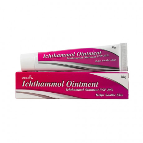 Zenta Ichthammol 20% Ointment 30gm