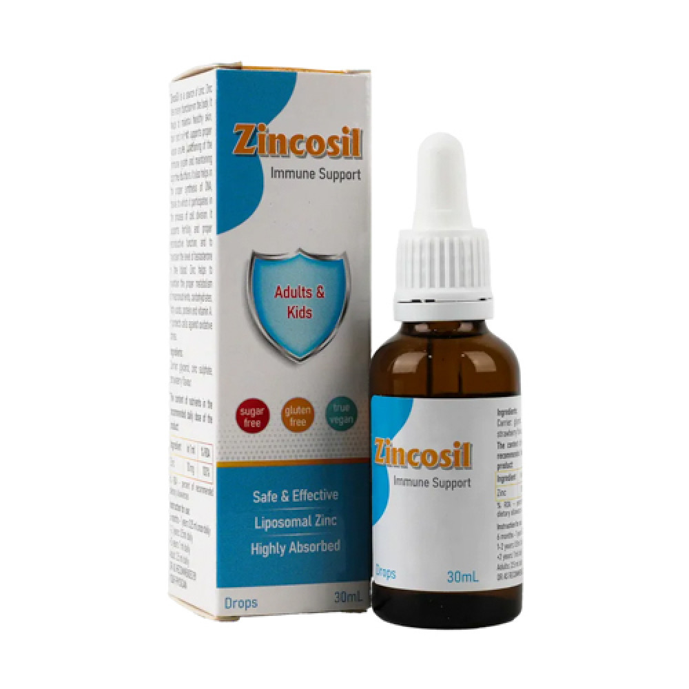 Zincosil Adults & Kids Drops 30ml