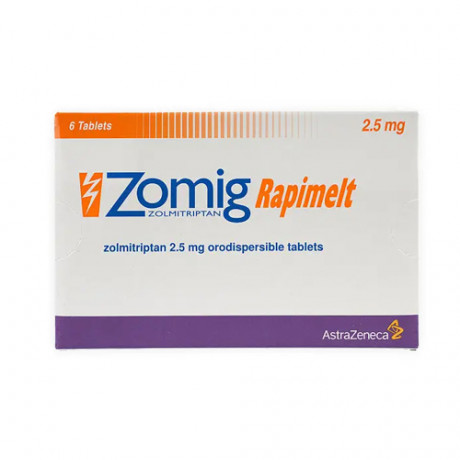 Zomig Rapimelt 2.5mg 6 Tablets