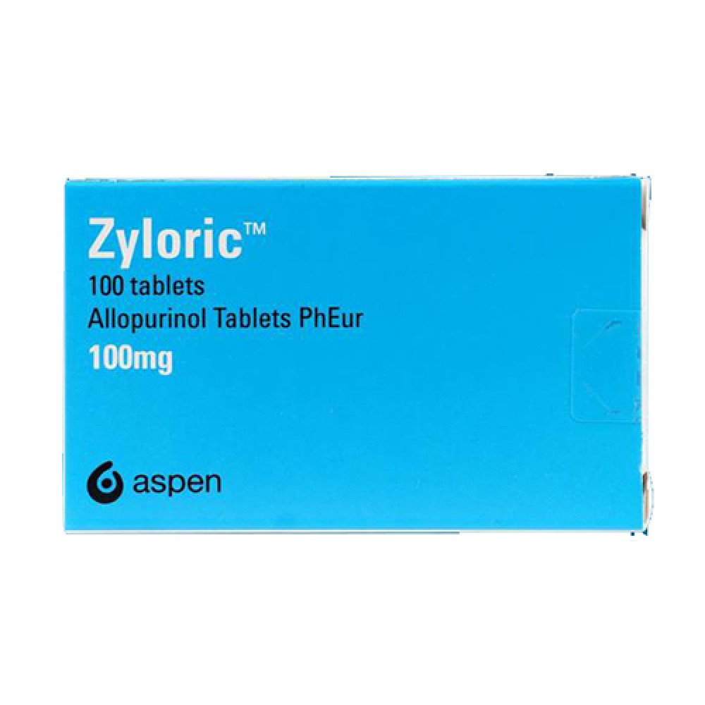 Zyloric 100mg 100 Tablets