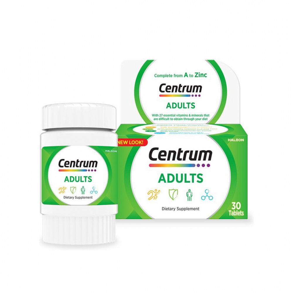 CENTRUM ADULTS 30TABLETS (COMPLETE FROM A TO ZINC)