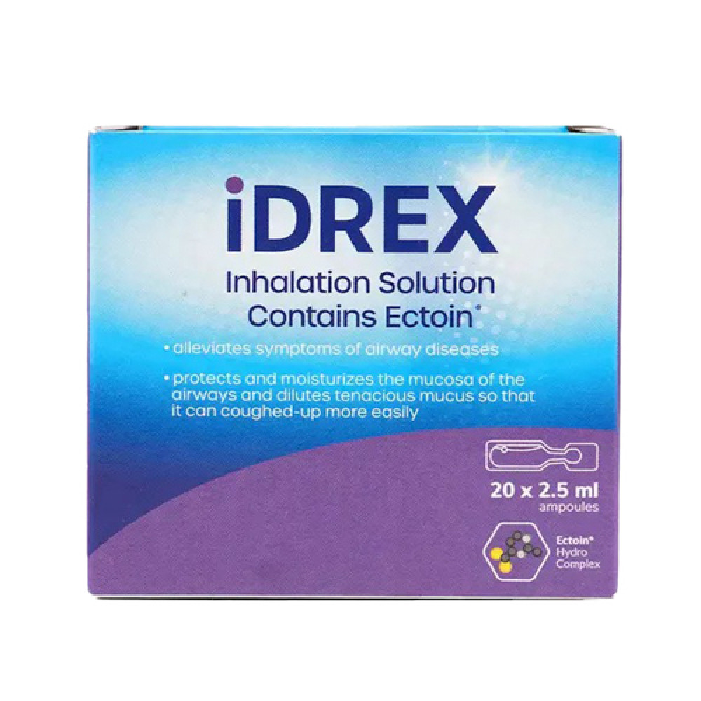 IDREX Inhalation Solution Contains Ection 20 X 2.5Ml
