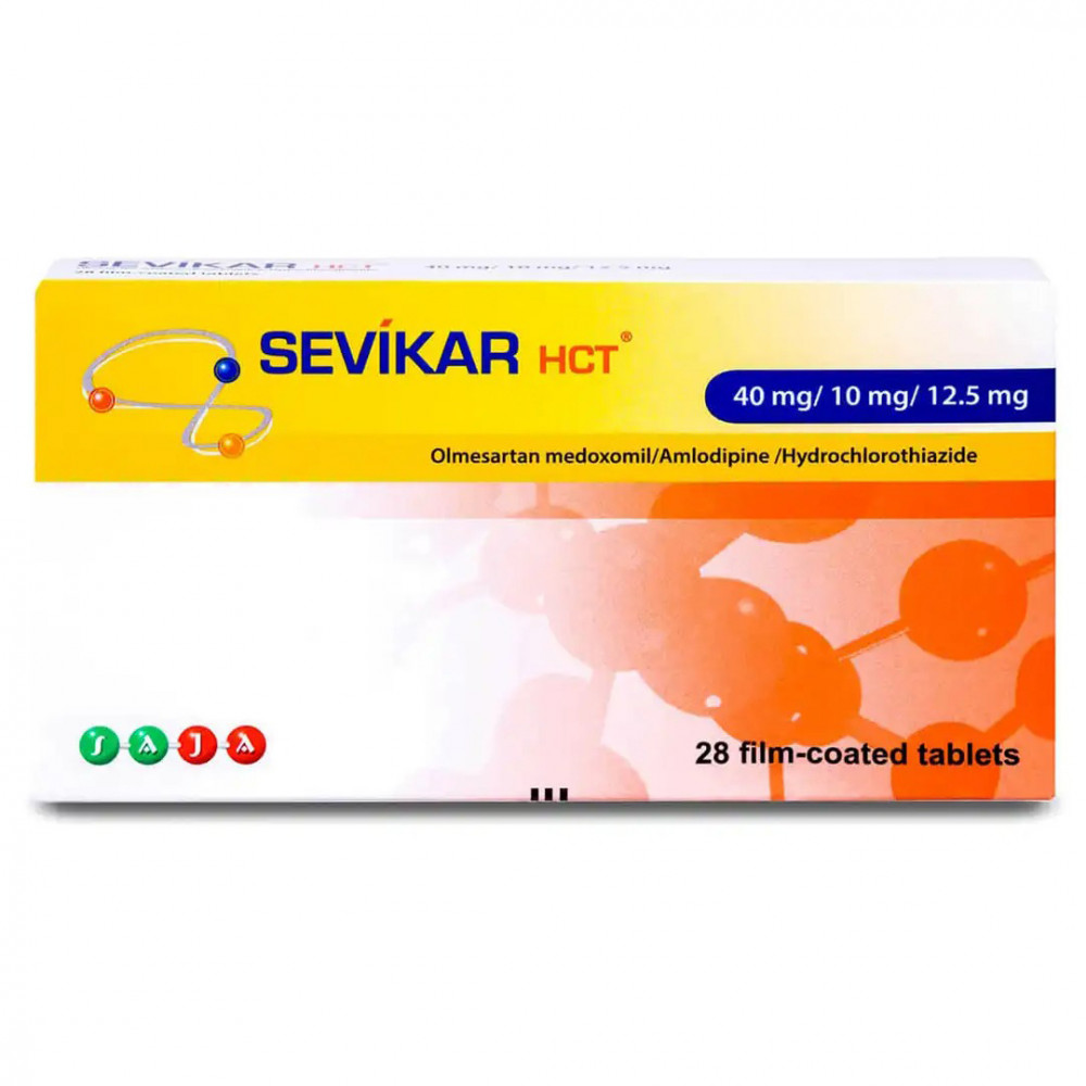 SEVIKAR HCT 40MG/10MG/12.5MG 28 TABLETS